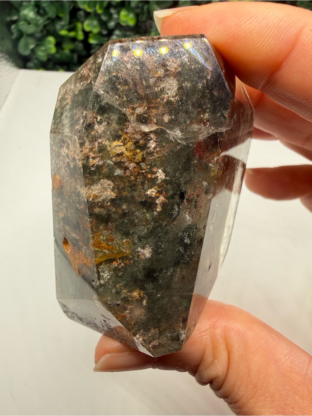 Garden (Lodolite) Quartz Freeform - Picture 7 of 10